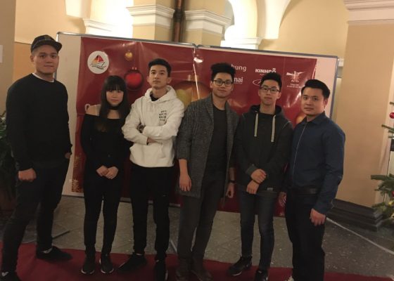 vietnamesische Studenten Weihnachtsfeier 2016 in Hamburg